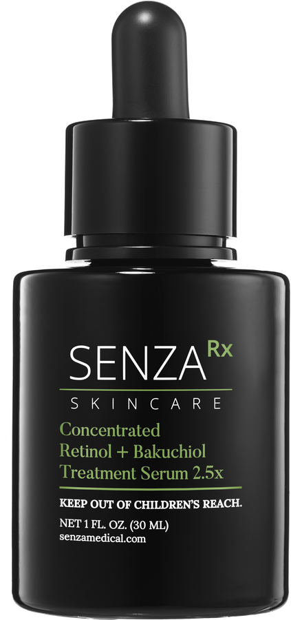 SenzaRx Concentrated Retinol + Bakuchiol Treatment Serum 2.5x