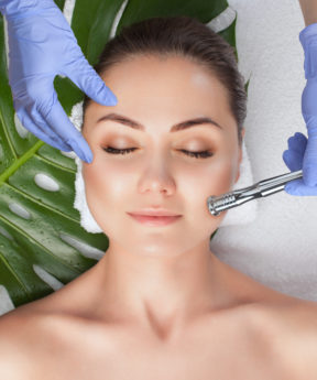 Microdermabrasion Patient
